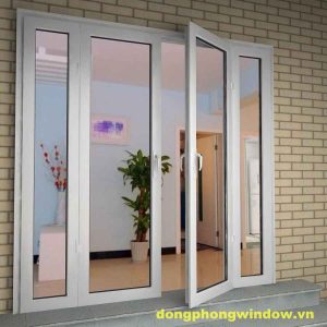 Cửa nhôm kính mở 2 chiều đẹp