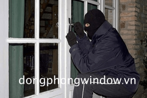 Cách chống trộm cho cửa nhôm kính