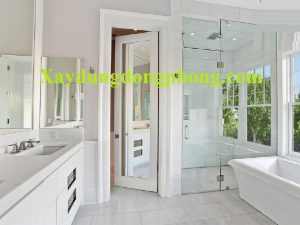 Phụ kiện thi công buồng tắm kính rất quan trọng