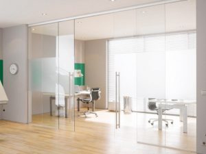 Vách ngăn văn phòng tiện ích, độ thẩm mỹ cao